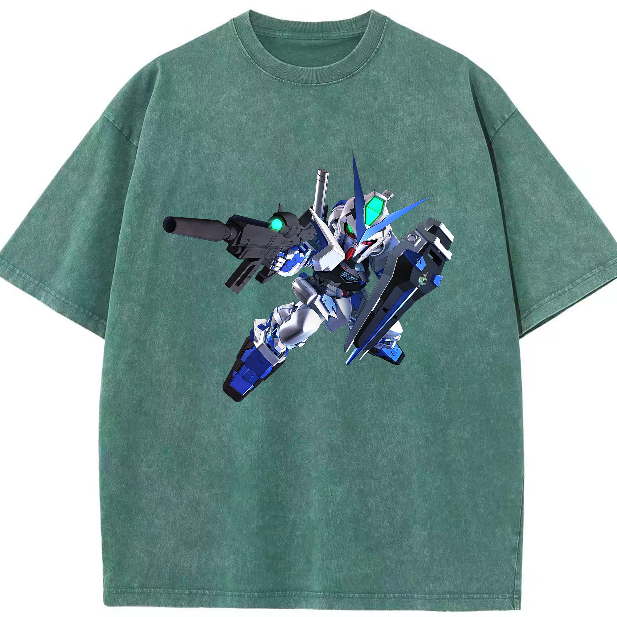 （画像用） 機動戦士ガンダム Mobile Suit Gundam 綿100% ヴィンテージ風 半袖Tシャツ（フロントプリント）